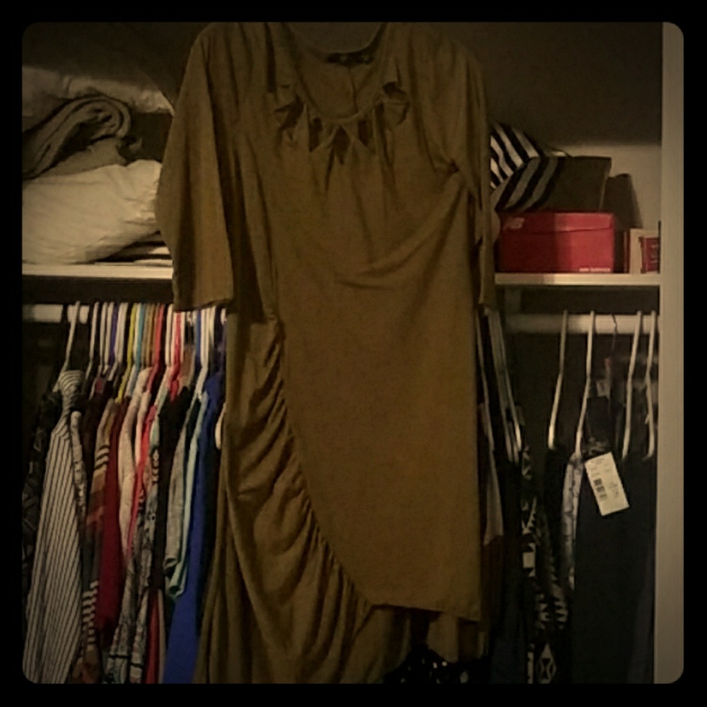 Olive Green Dress/Top